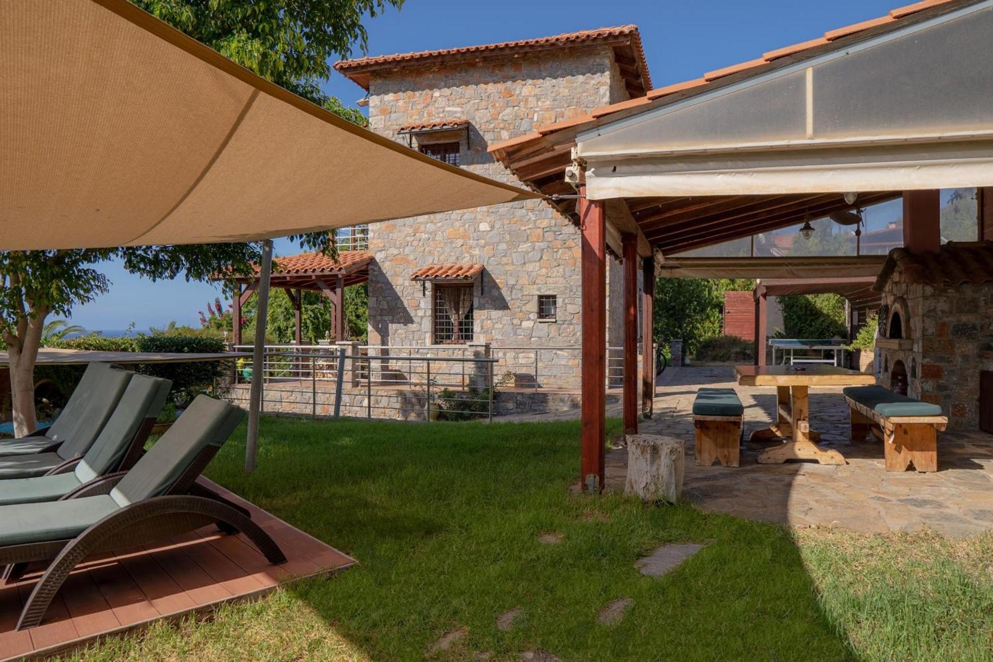Iris Stone Built Villa Mílatosz Kültér fotó