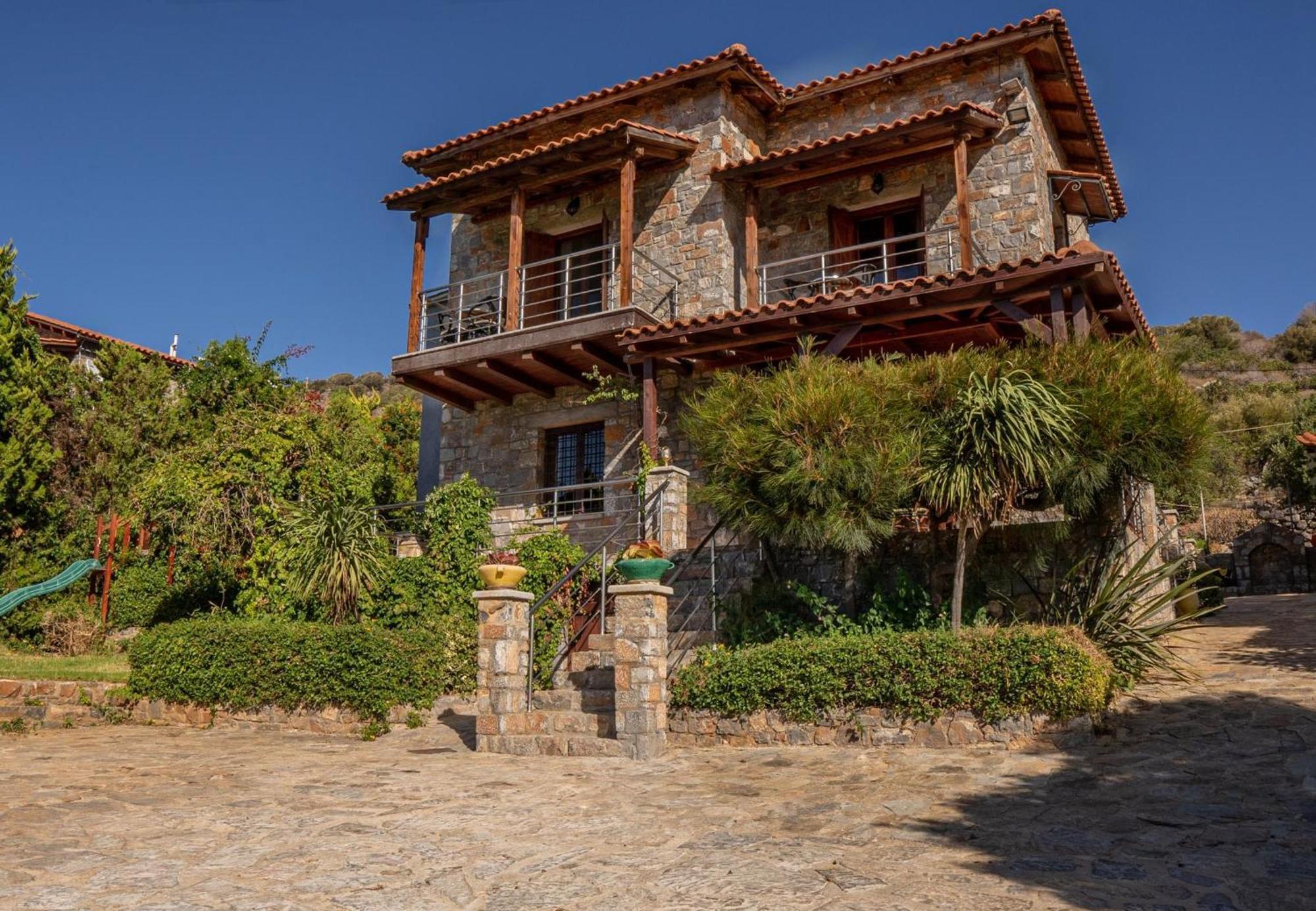 Iris Stone Built Villa Mílatosz Kültér fotó